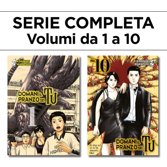 Domani il Pranzo Sei Tu 1/10 – Serie Completa – Edizioni Star Comics – Italiano
