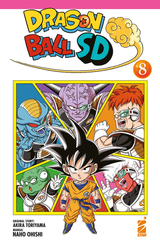 Dragon Ball SD 8 – DB Universe 15 – Edizioni Star Comics – Italiano