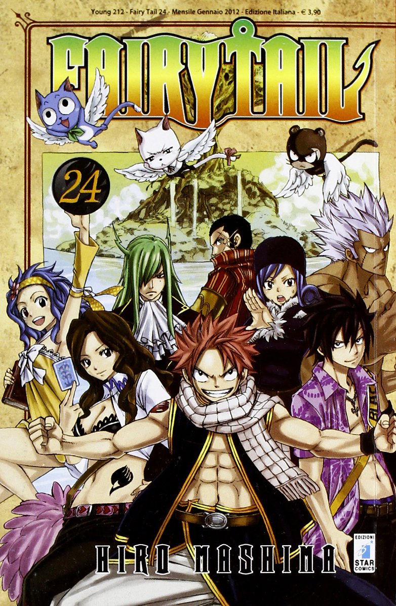 Fairy Tail 24 – Young 212 – Edizioni Star Comics – Italiano