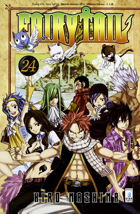 Fairy Tail 24 – Young 212 – Edizioni Star Comics – Italiano