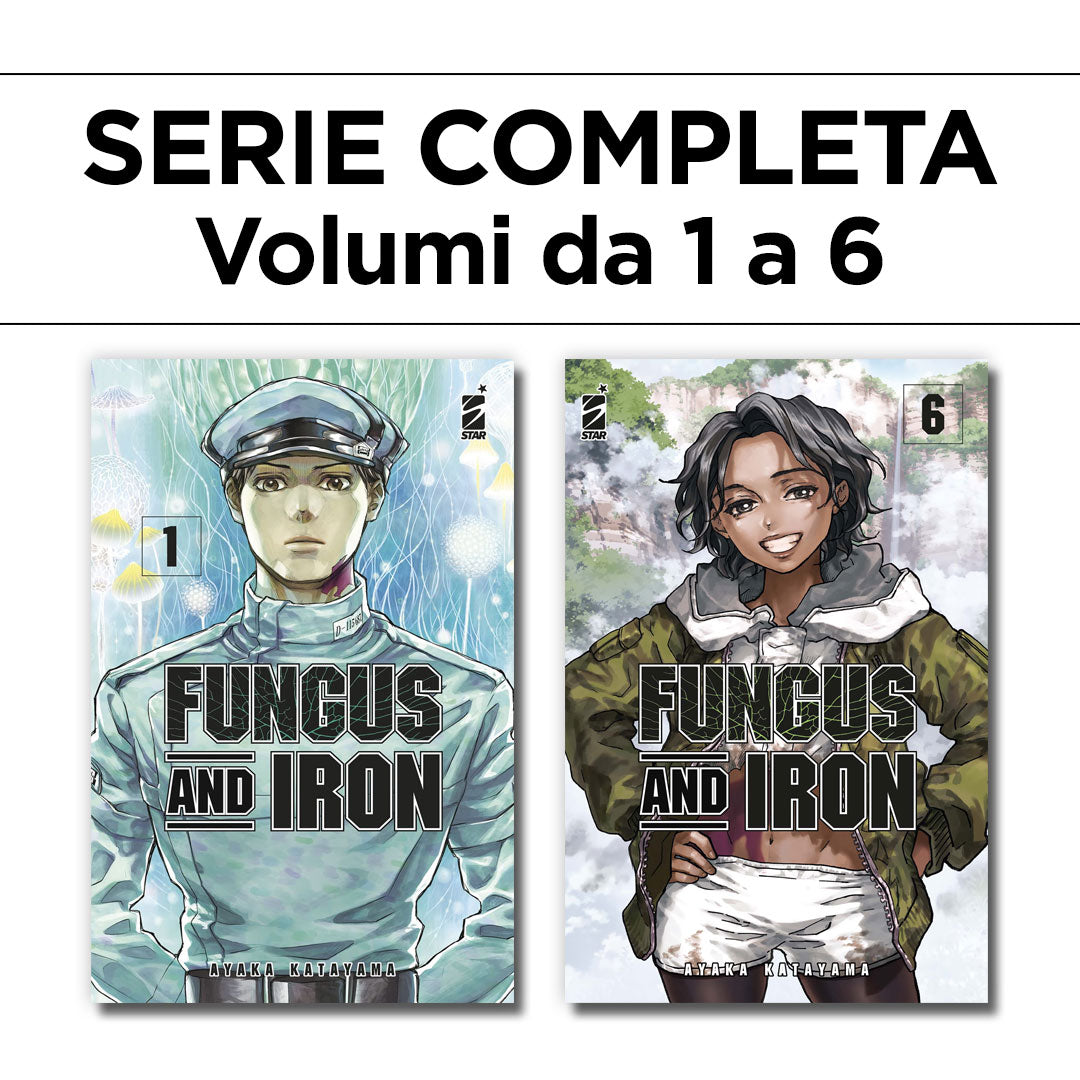 Fungus and Iron 1/6 – Serie Completa – Edizioni Star Comics – Italiano