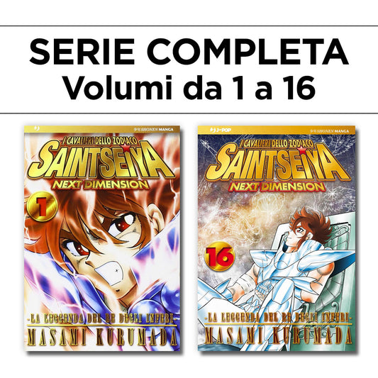I Cavalieri dello Zodiaco – Saint Seiya – Next Dimension 1/16 – Gold Edition – Serie Completa – Jpop – Italiano
