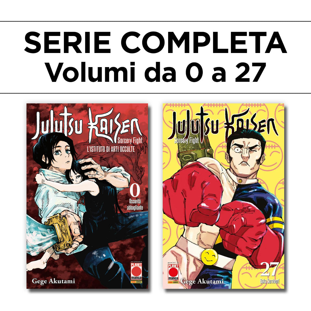 Jujutsu Kaisen – Sorcery Fight 0/27 – Ristampa – Serie Completa – Panini Comics – Italiano