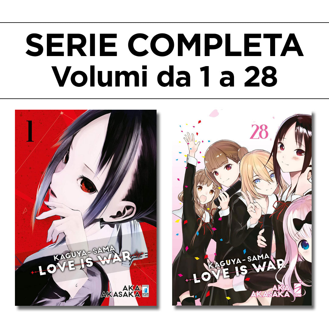 Kaguya-Sama: Love is War 1/28 – Serie Completa – Edizioni Star Comics – Italiano
