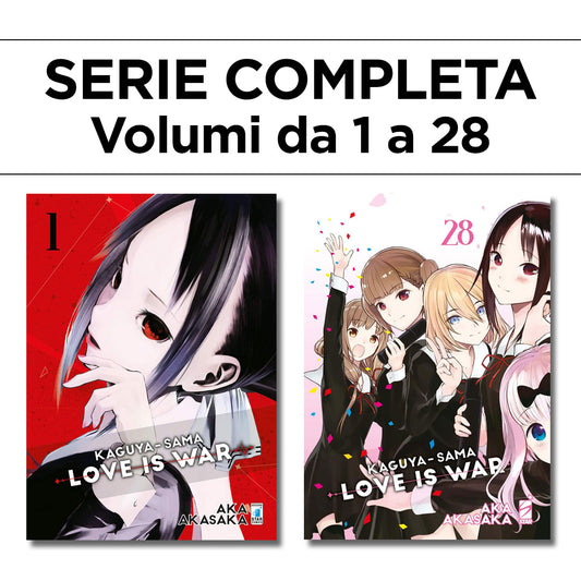 Kaguya-Sama: Love is War 1/28 – Serie Completa – Edizioni Star Comics – Italiano