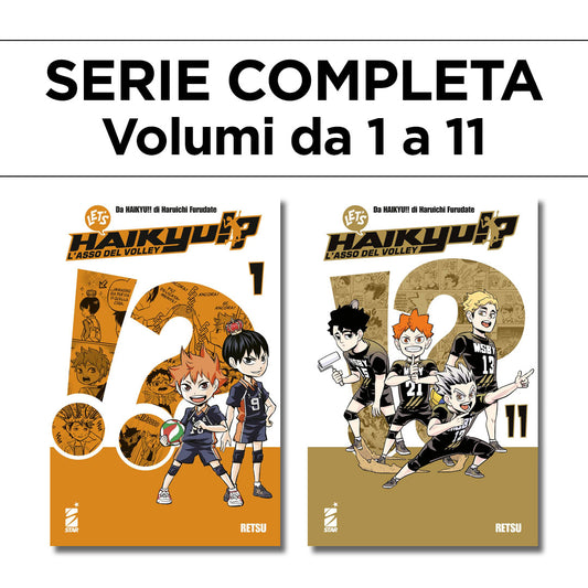 Let’s Haikyu!?! 1/11 – Serie Completa – Edizioni Star Comics – Italiano