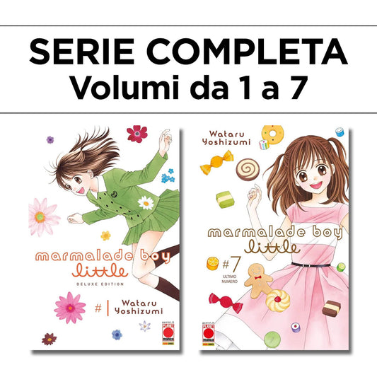 Marmalade Boy Little – Ultimate Deluxe Edition 1/7 – Serie Completa – Panini Comics – Italiano