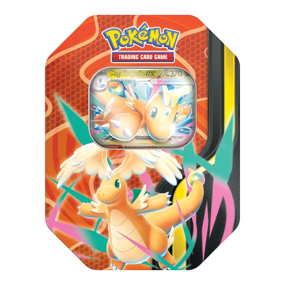 Pokemon Tin - Megaforze (Mega Dragonite-EX) ITA