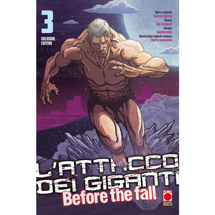 L'Attacco dei Giganti - Before the Fall - Colossal Edition 3 - Panini Comics - Italiano