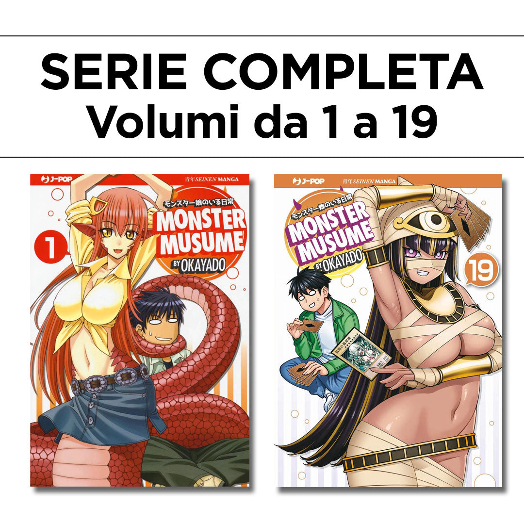 Monster Musume 1/19 – Serie Completa – Jpop – Italiano