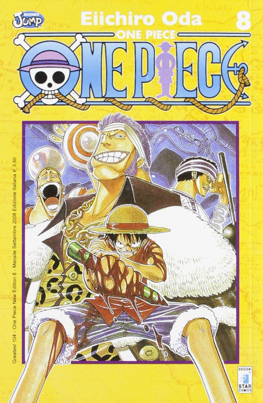 One Piece New Edition 8 – Greatest 104 – Edizioni Star Comics – Italiano