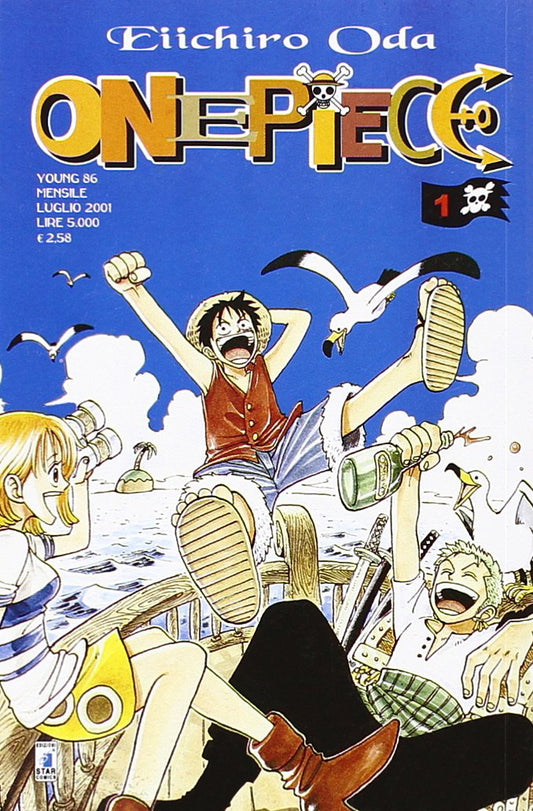 One Piece – Serie Blu 1 – Young 86 – Edizioni Star Comics – Italiano