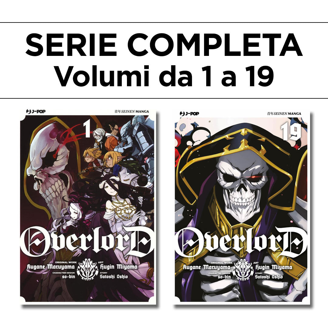 Overlord 1/19 – Serie Completa – Jpop – Italiano