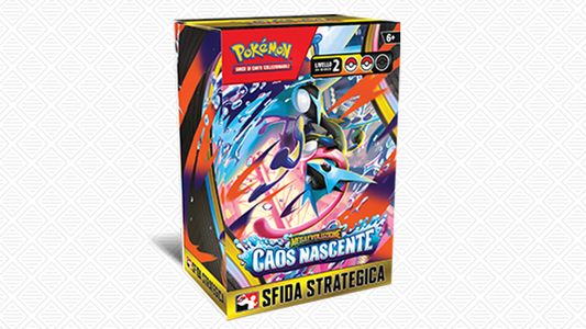 Pokémon Kit Prerelease Caos Nascente - ITA - 4 Buste + Deck Promo Stamped