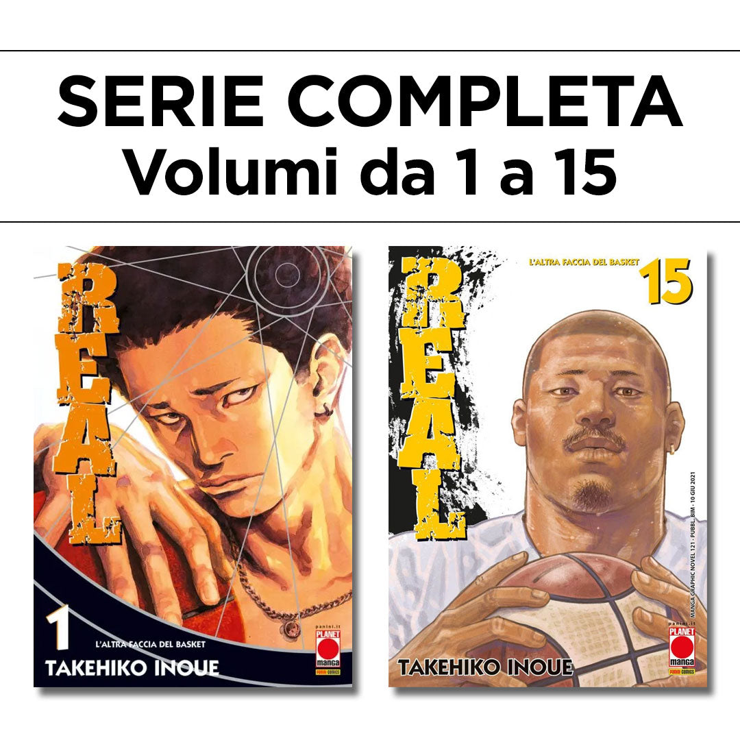 Real 1/15 – Ristampa – Serie Completa – Panini Comics – Italiano
