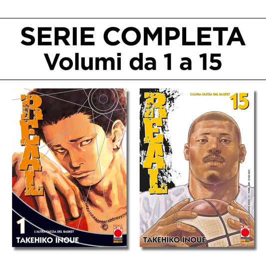 Real 1/15 – Ristampa – Serie Completa – Panini Comics – Italiano