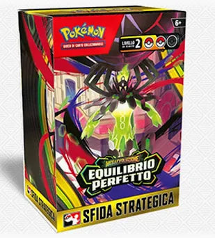 Pokémon Kit Prerelease Equilibrio Perfetto - ITA - 4 Buste + Deck Promo Stamped