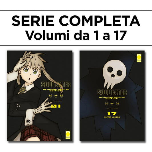 Soul Eater – Ultimate Deluxe Edition 1/17 – Serie Completa – Panini Comics – Italiano