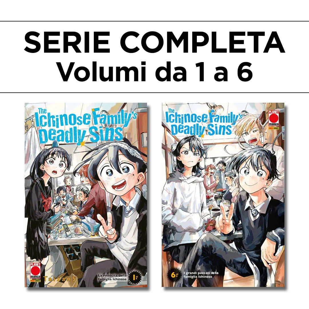 The Ichinose Family’s Deadly Sins 1/6 – Serie Completa – Panini Comics – Italiano