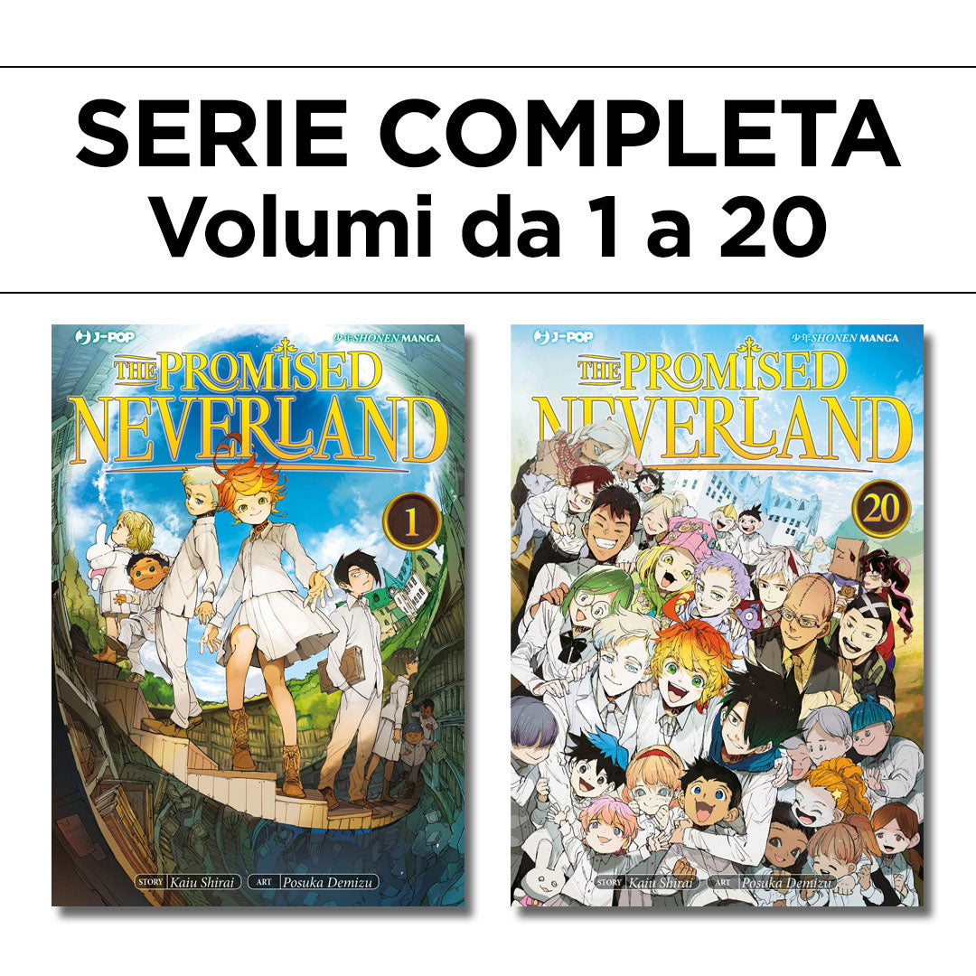 The Promised Neverland 1/20 – Serie Completa – Jpop – Italiano
