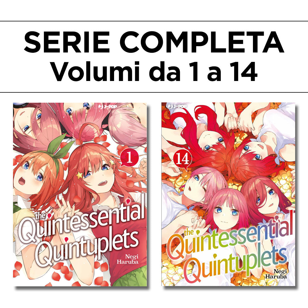 The Quintessential Quintuplets 1/14 – Serie Completa – Jpop – Italiano