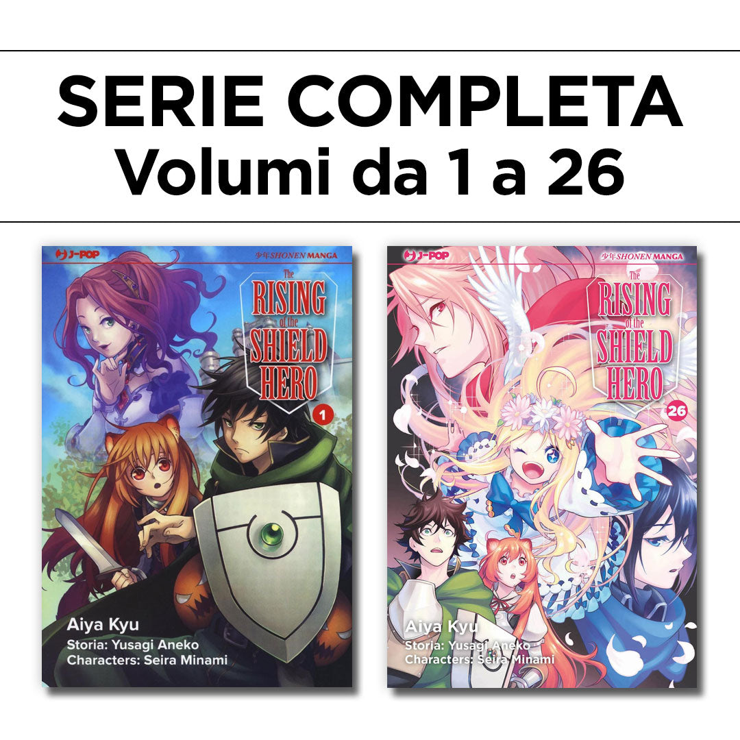 The Rising of the Shield Hero 1/26 – Serie Completa – Jpop – Italiano