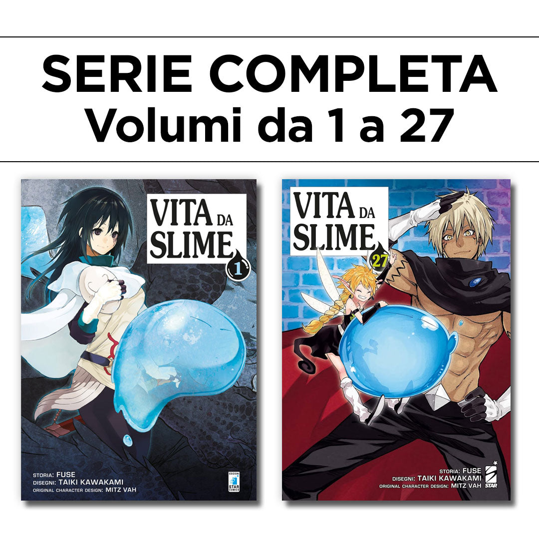 Vita da Slime 1/27 – Serie Completa – Edizioni Star Comics – Italiano